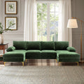 Green Fabric Modular Sectional Sofa M851243