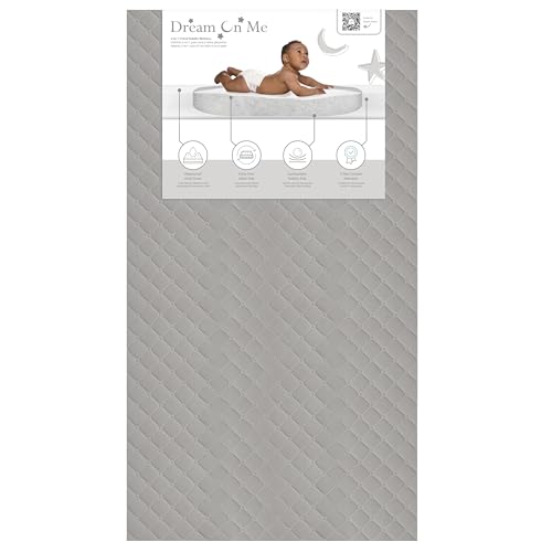 4” Firm Fiber Crib and Toddler Mattress G8522