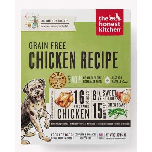 Dehydrated Grain Free Chicken Dog Food S1071