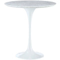 Round Modern Marble End Table J67723