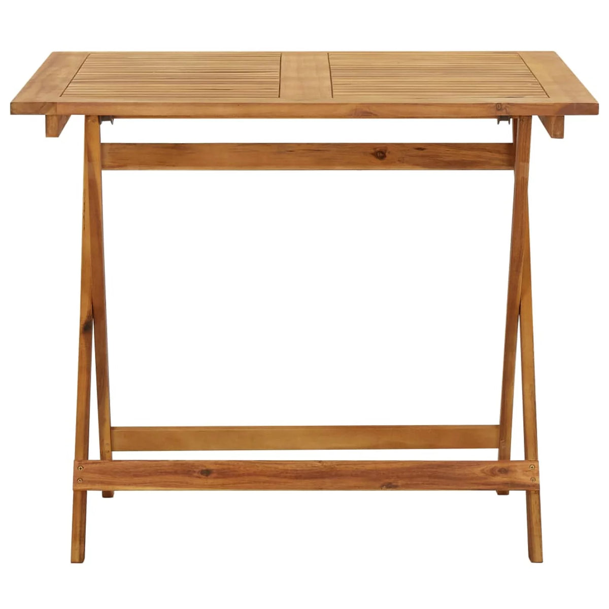Folding Garden Table Solid Acacia Wood V9699