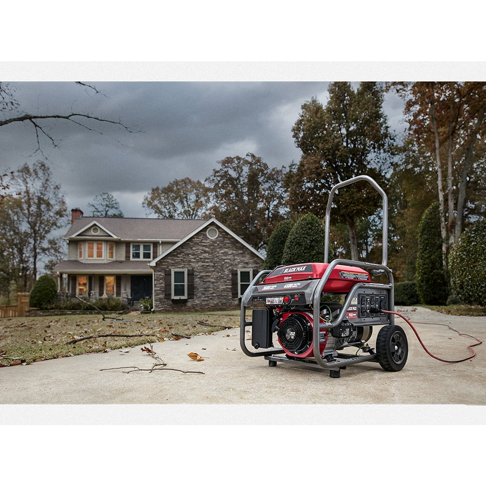 Black Portable 3600 Watt Generator N916429