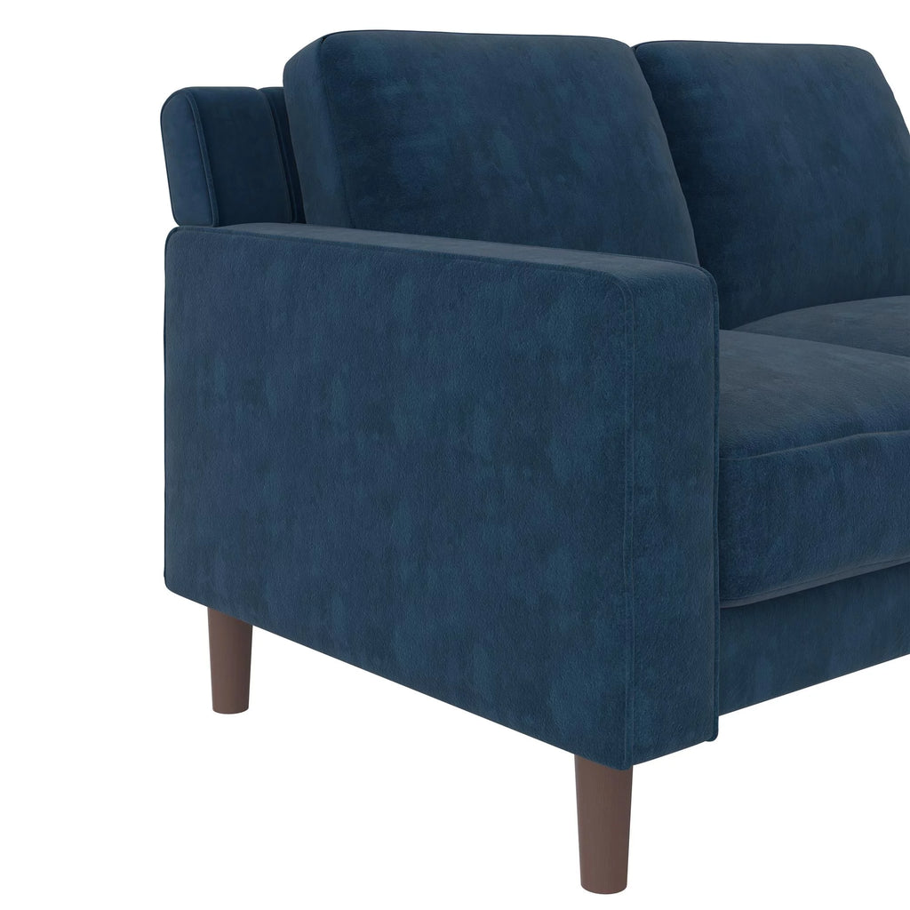 Blue Velvet 2 Seater Sofa G63276