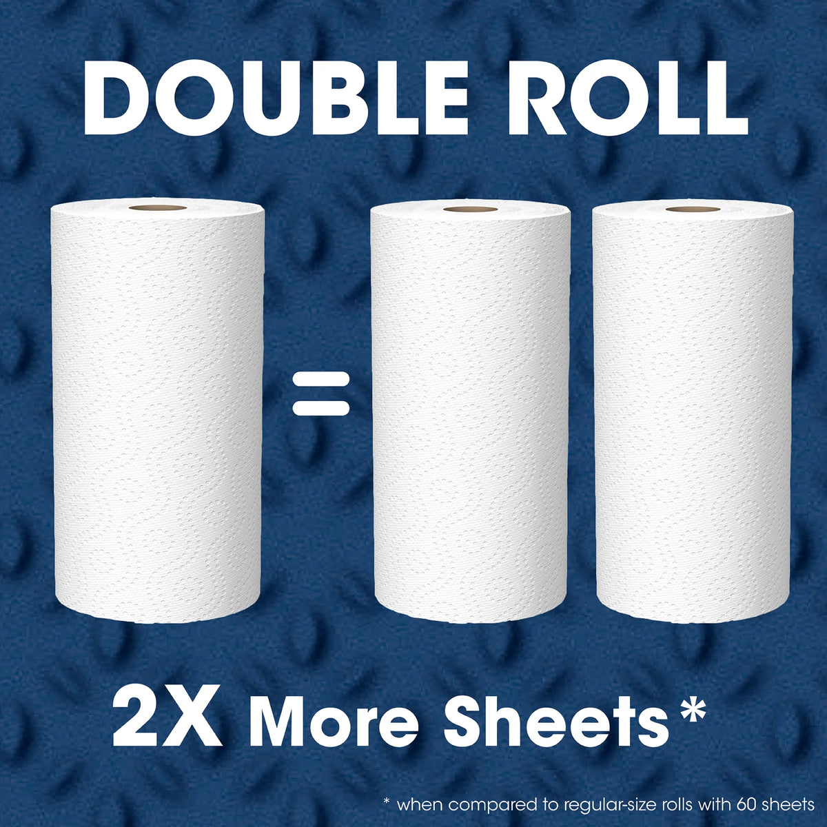 6 Double Rolls Paper Towels O6474