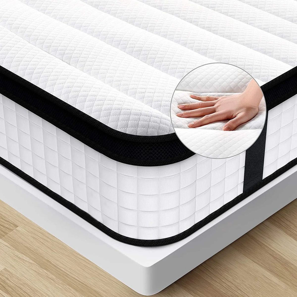 10 Inch Hybrid Foam Spring Mattress Twin O432245