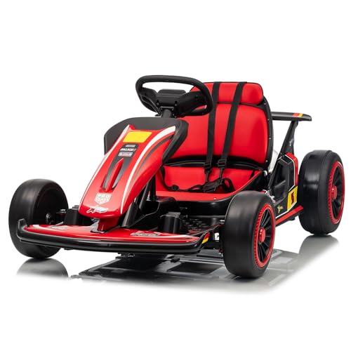 24V Battery Powered Electric Go Kart with 150 * 2 Motors, Red O4527