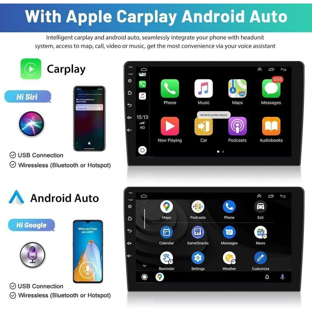 9'' Android 12 Carplay Car Radio Player Stereo GPS X9645