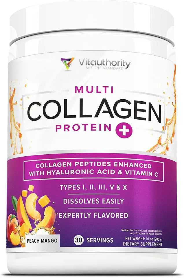 Hydrolyzed Collagen Peptides Powder with Hyaluronic Acid and Vitamin C C302474