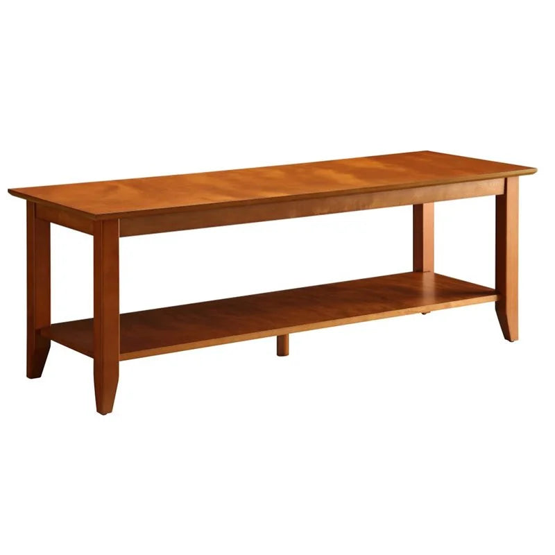 2 Piece Coffee Table and Set of 2 End Table Set in Cherry Q7748