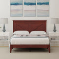 Solid Wood Platform Bed Full Q1744