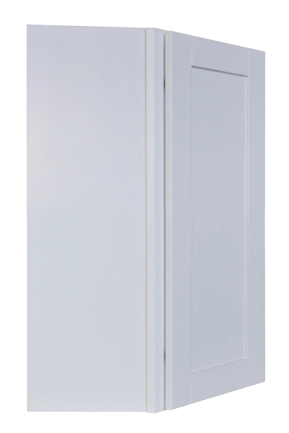 24" Wide X 36" Tall Single Door Corner Wall Cabinet Y6258