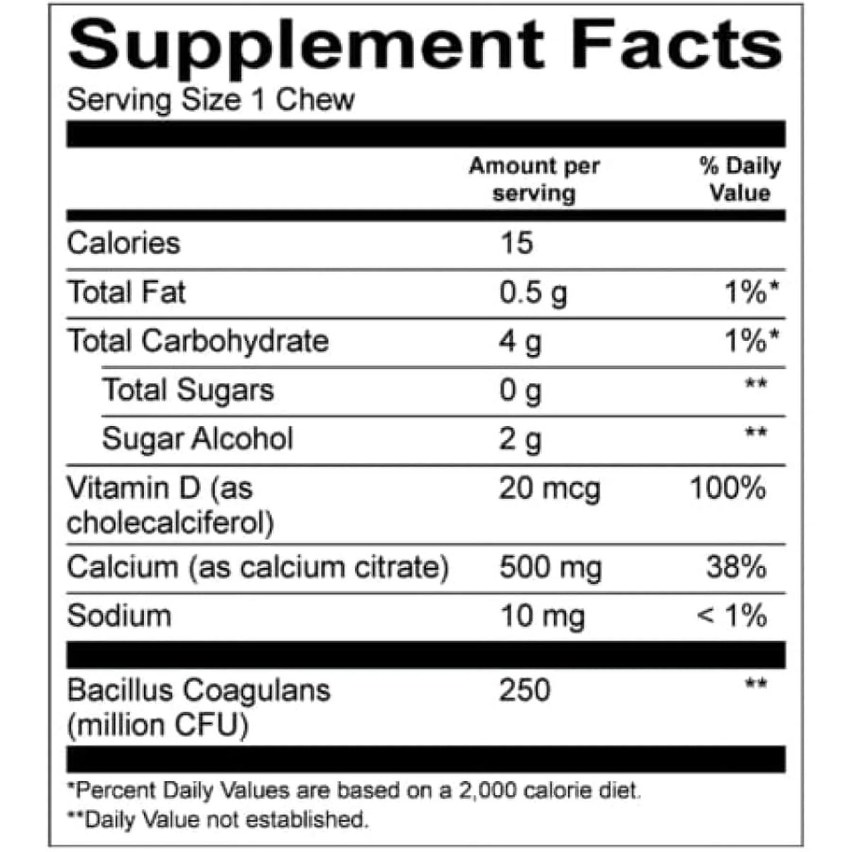 Chewable Bariatric Multivitamin with Iron and Calcium Citrate Soft Chews G9483