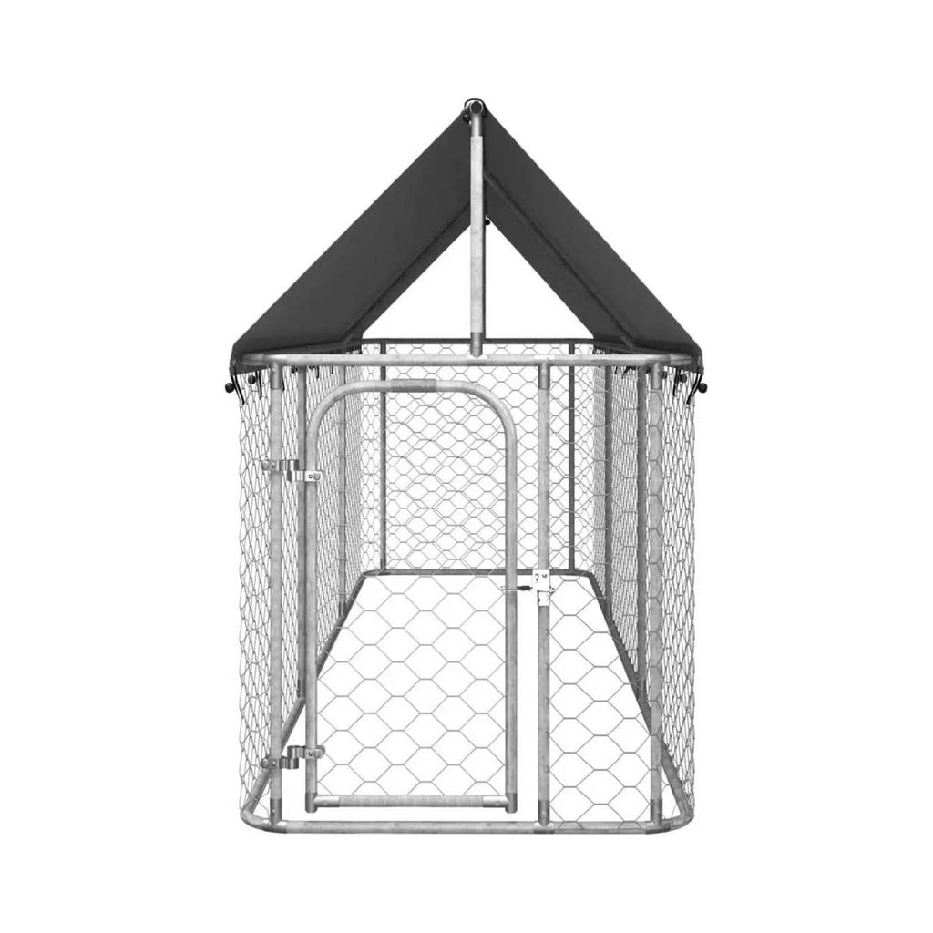 Outdoor Dog Kennel with Roof Z8128