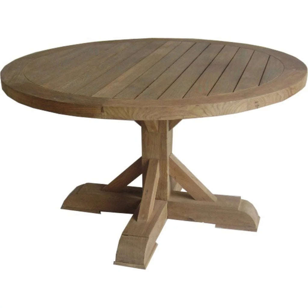 Wood Round Dining Table E499836