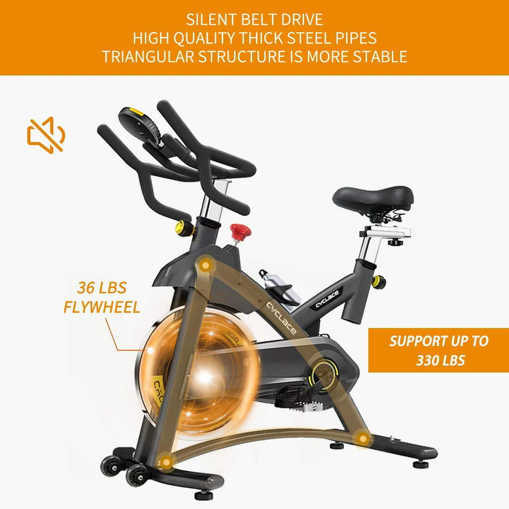 Magnetic Exercise Bike 350lbs with Tablet Holder B76425