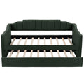 Upholstered Twin Daybed with Trundle E7925