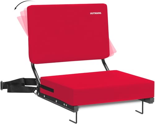 Black Portable Foldable Stadium Seat J947347