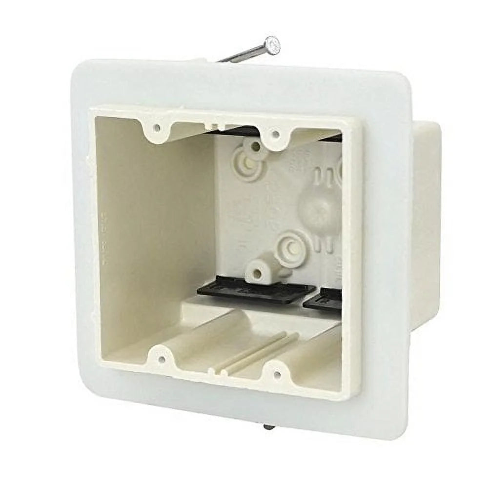 2-Gang Fiberglass Reinforced Thermoset Polyester Electrical Switch Box I6728