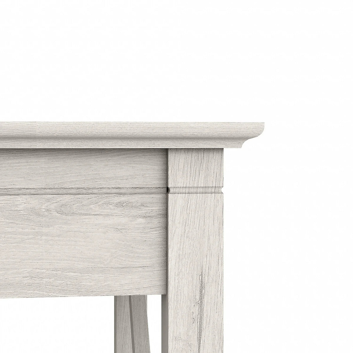 White Oak L-Shaped Desk and Chair Set H50607