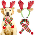 Christmas Reindeer Antler Headband for Dog A55545