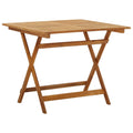 Folding Garden Table Solid Acacia Wood V9699