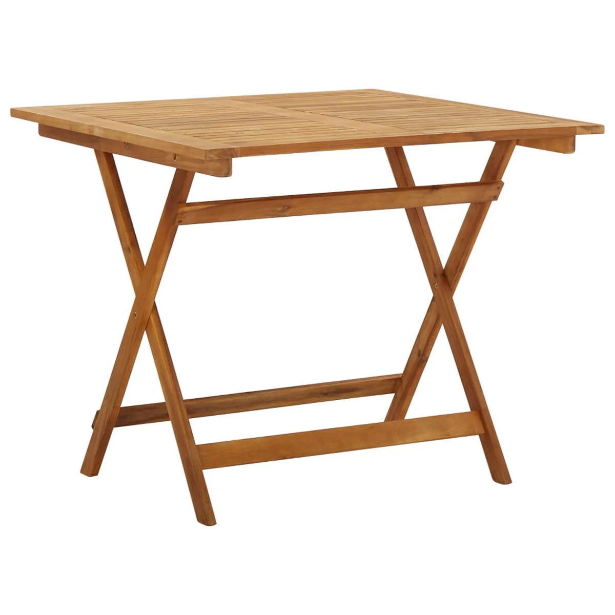 Folding Garden Table Solid Acacia Wood V9699