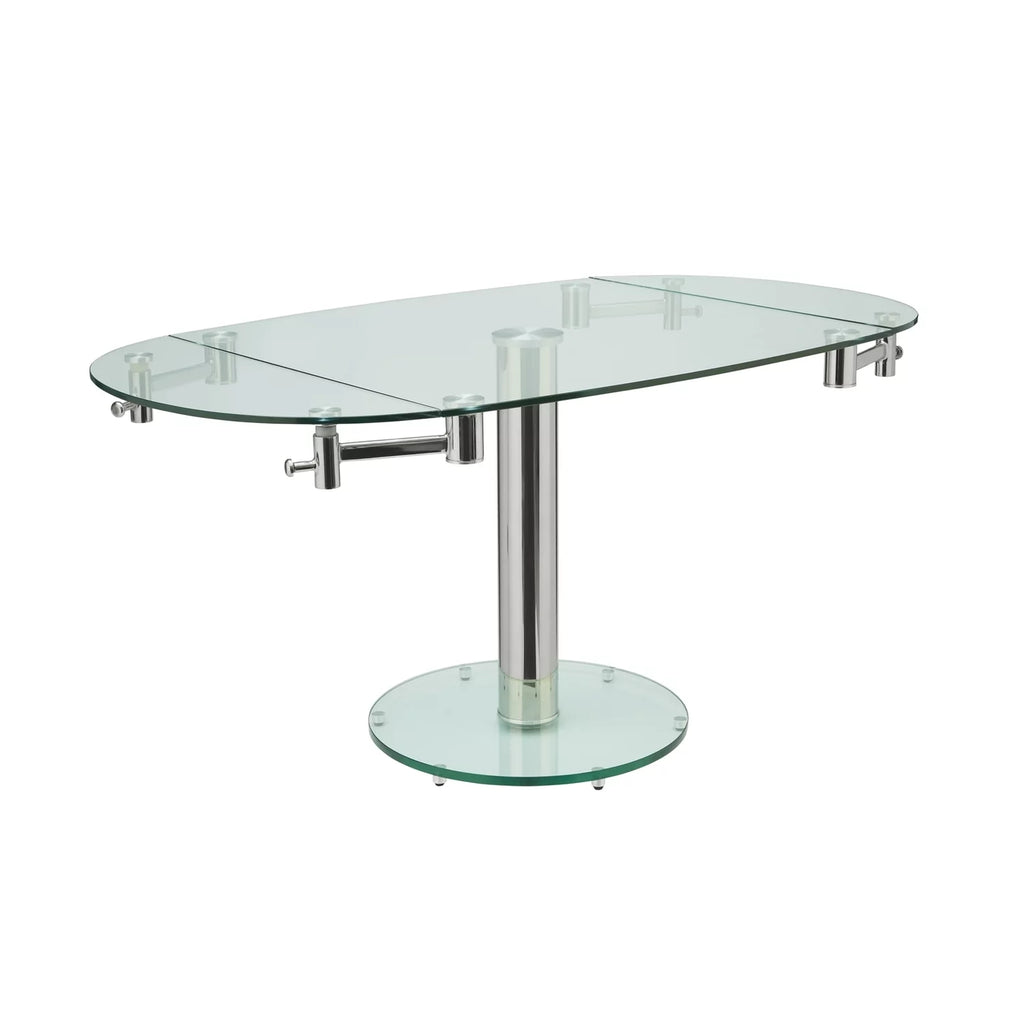 Extendable Stainless Steel Dining Table F5406