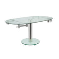 Extendable Stainless Steel Dining Table F5406