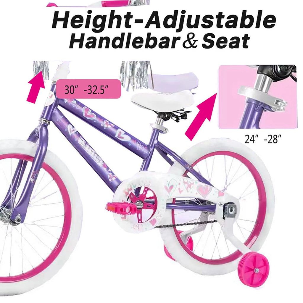 18 in. Kids Bike with Training Wheels W565
