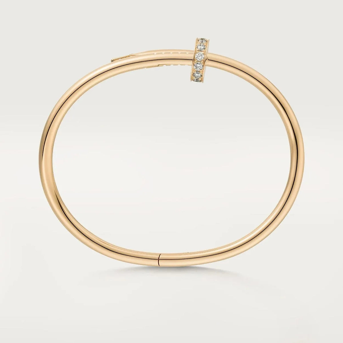 Nail Bracelet With CZ Diamond I95462
