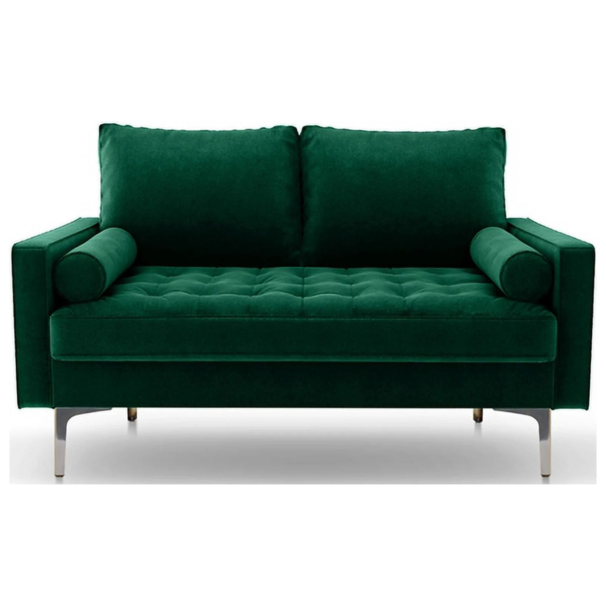 Green Velvet Loveseat A1400