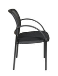 Screen Back Mesh Seat Visitors Chair with Arms E375