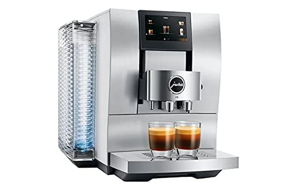 Automatic Coffee Machine Aluminum White O938559