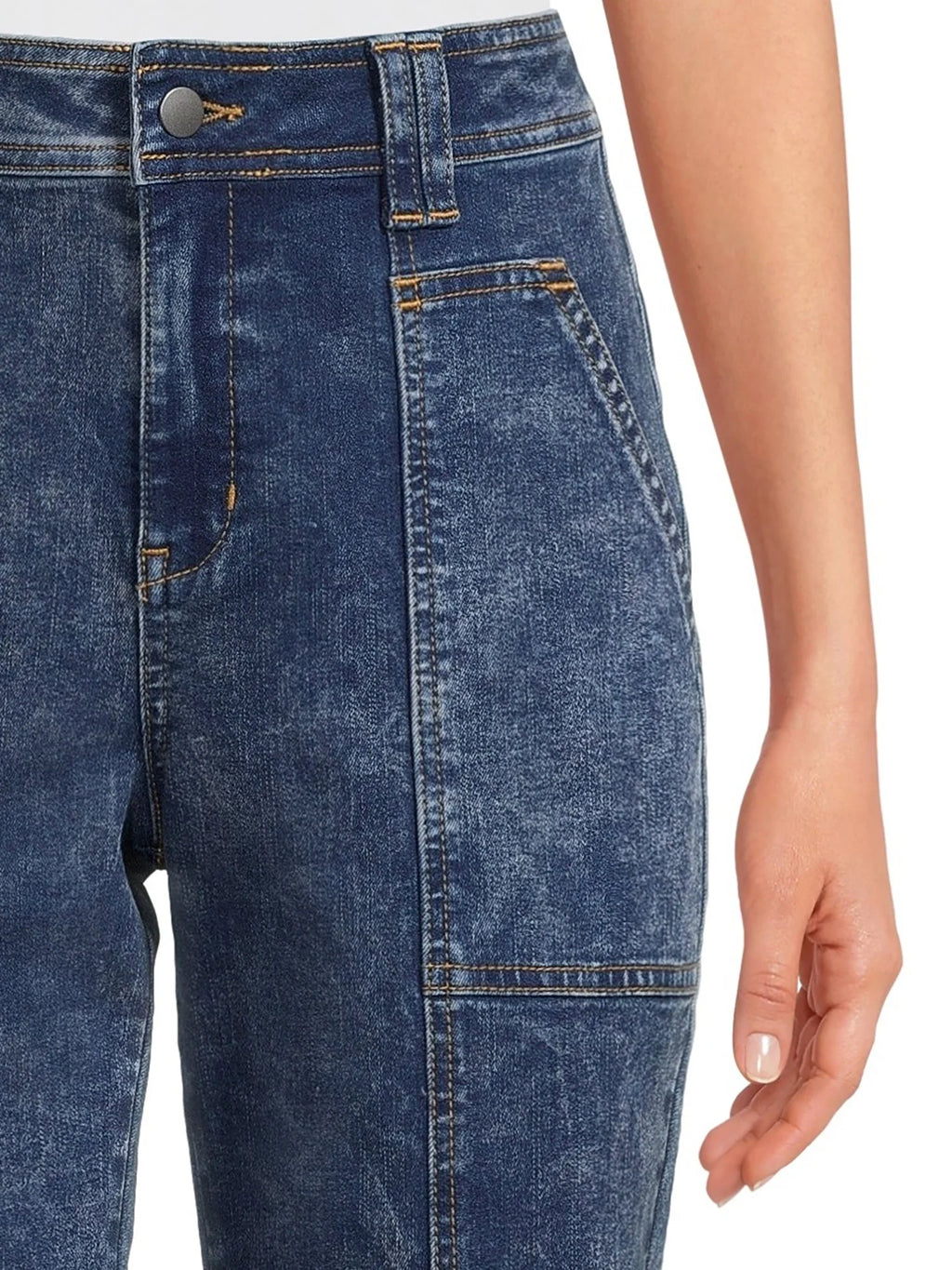 Mid Rise Straight Utility Pants 27 Inseam Q476419