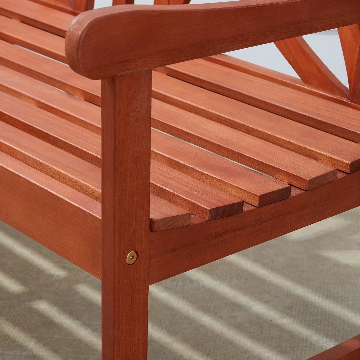 Outdoor Patio Wood Garden Bench V6601