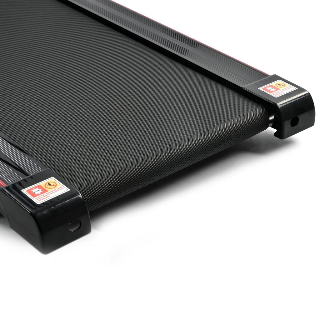 Foldable Electric Treadmill Black with 3 Manual Inclines X728