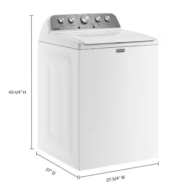 White 4.5 cu. ft. Top Load Washer C72154