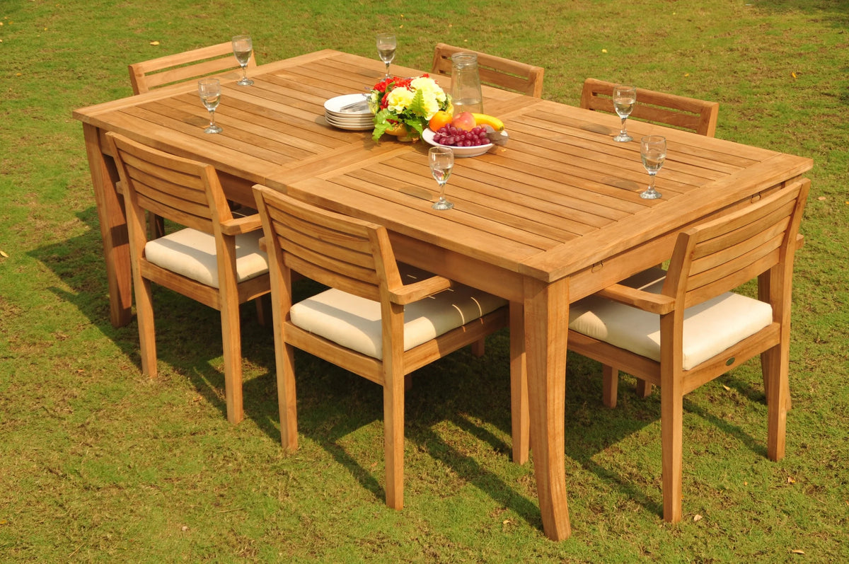 7 Pc Teak Dining Set D321799