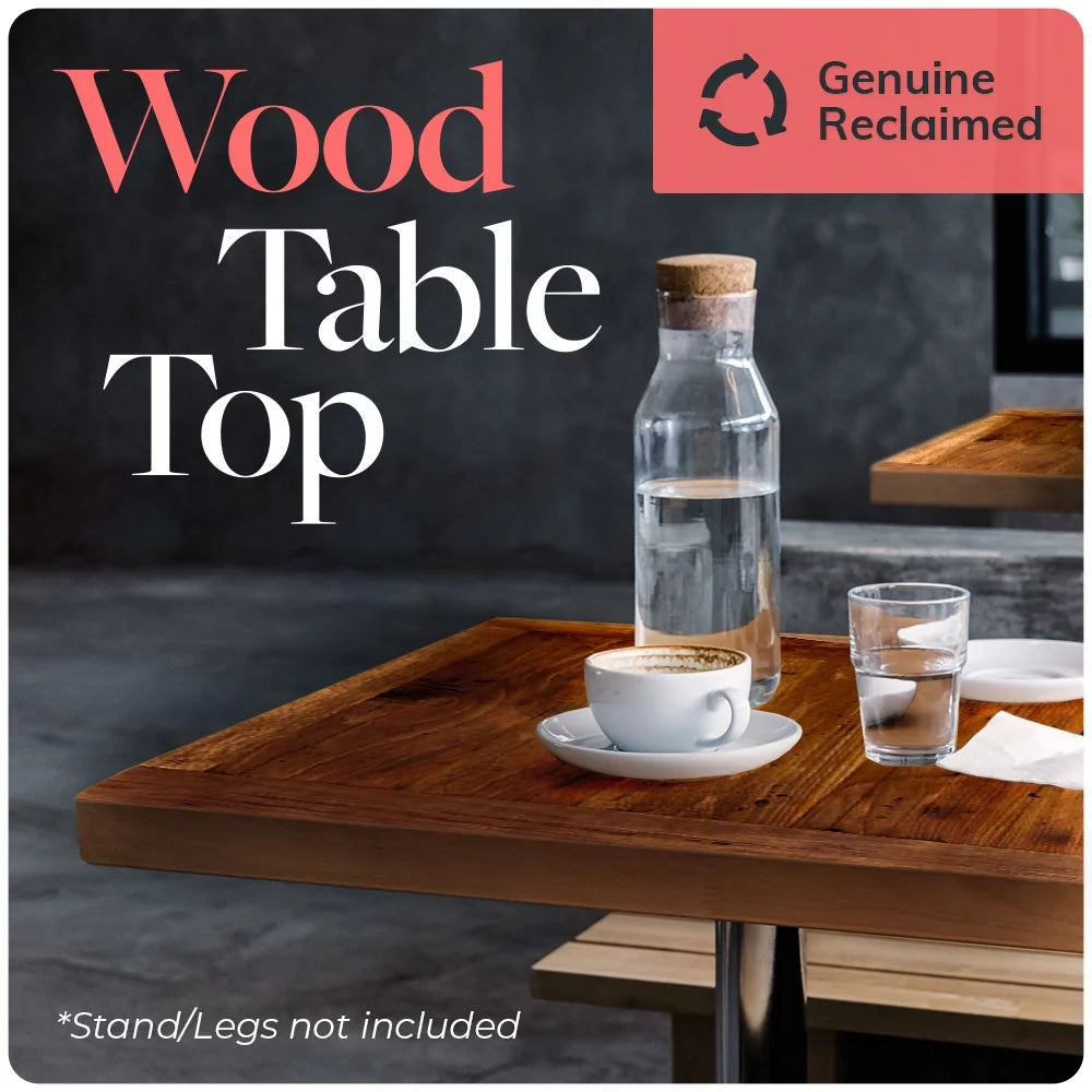 Reclaimed Wood Table Top 36" x 36" L14952