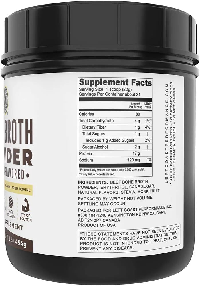 Grass Fed Collagen Protein Powder, Vanilla, 16 oz D581